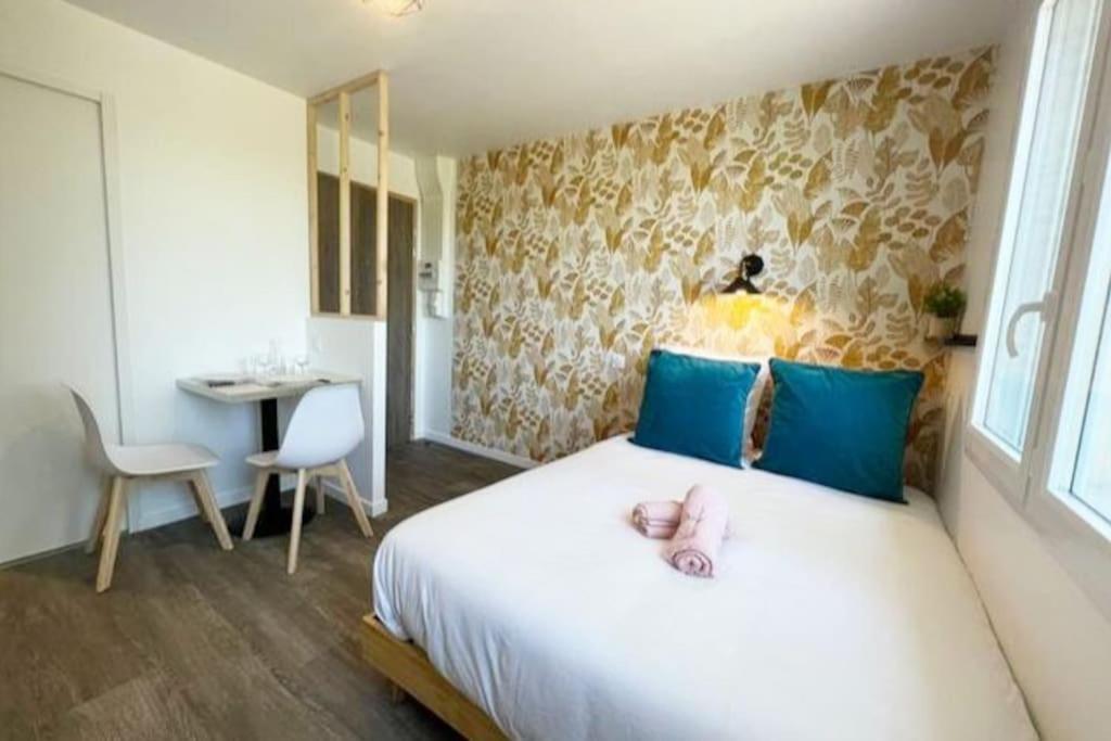 Suite Le Studio Mangue - Cosy & Vue Sur Le Jardin - Plages A Proximite Saint-Nazaire  Dış mekan fotoğraf